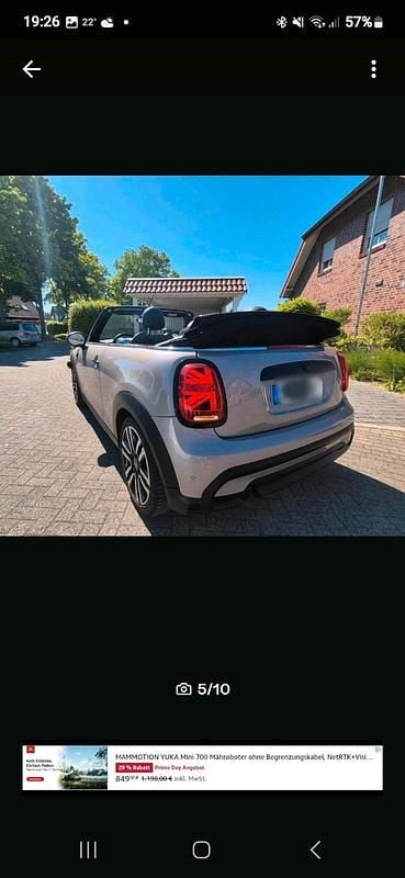 Gebraucht Mini Cooper Cabriolet 105 PS (77 kW) 2021 Grau Cabrio