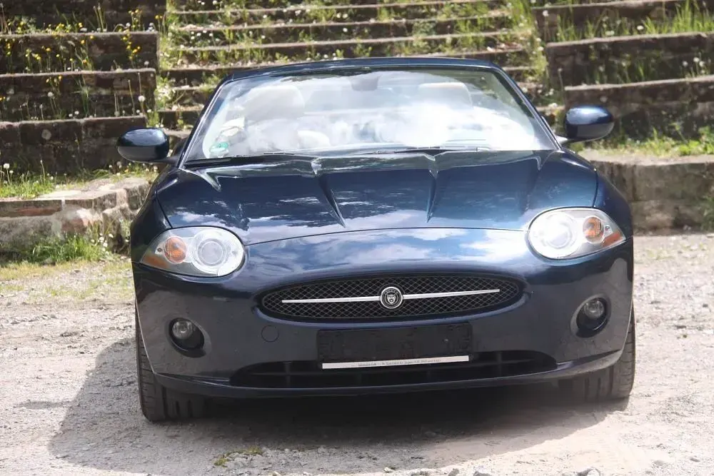 Brugt Jaguar XK 298 HK (219 kW) 2006 Blå Cabriolet