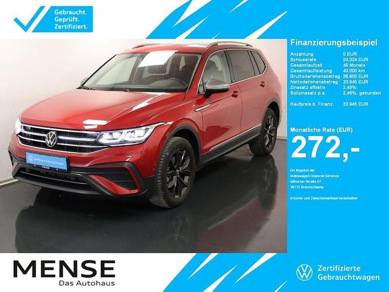 Kings red Gebraucht 2024 VW Tiguan Allspace Move SUV | 33.945 € (Superpreis) - Bild 1/4