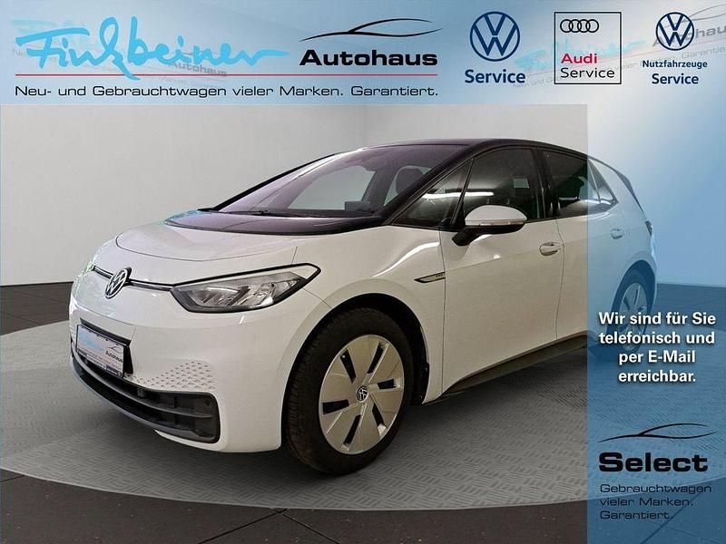 Gletscherweiss, metallic Gebraucht 2021 VW ID.3 Pro Performance Kleinwagen | 18.900 € (Guter Preis) - Bild 1/4