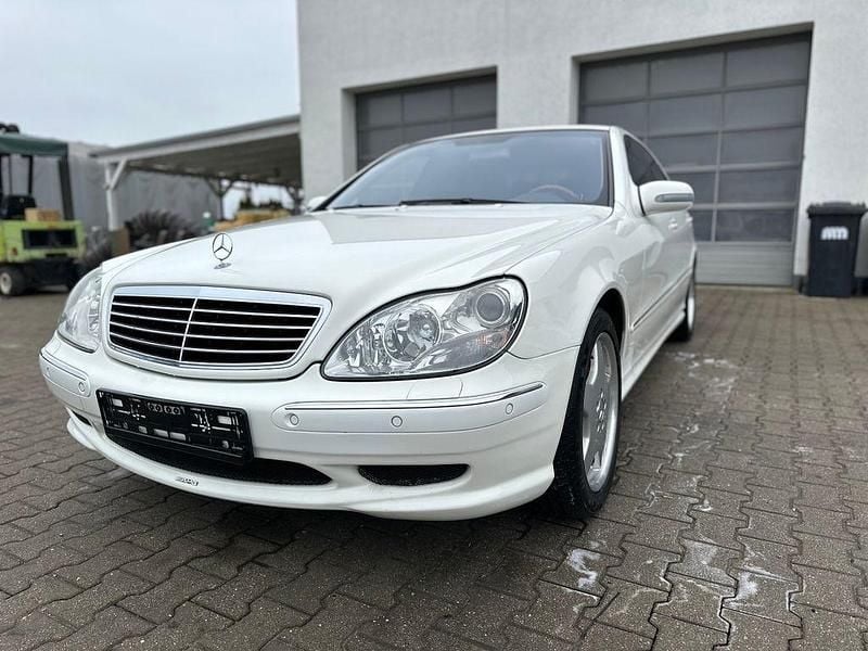 Weiß Gebraucht 2004 Mercedes S55 AMG AMG Limousine | 16.999 € (Superpreis) - Bild 1/4