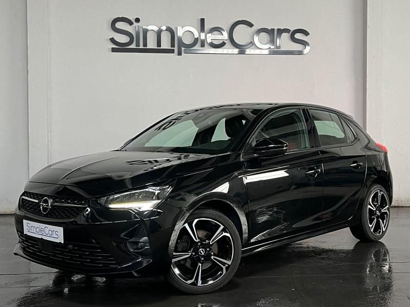 Schwarz Gebraucht 2021 Opel Corsa GS Line Kleinwagen | 12.480 € (Fairer Preis) - Bild 1/4