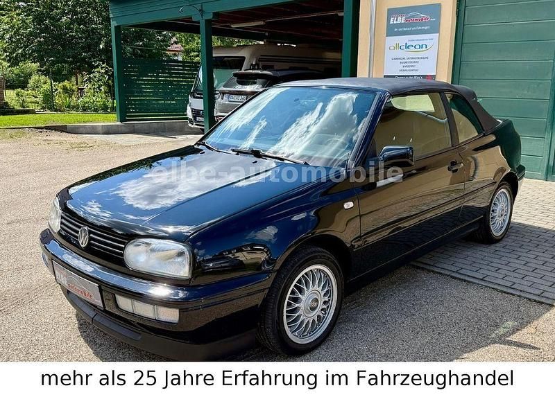 Schwarz Gebraucht 1998 VW Golf Cabriolet Comfortline Cabrio | 3.990 € (Teuer) - Bild 1/4