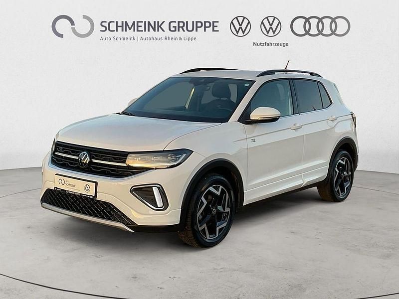 Pure white Gebraucht 2025 VW T-Cross R-line SUV | 29.480 € (Etwas zu teuer) - Bild 1/4