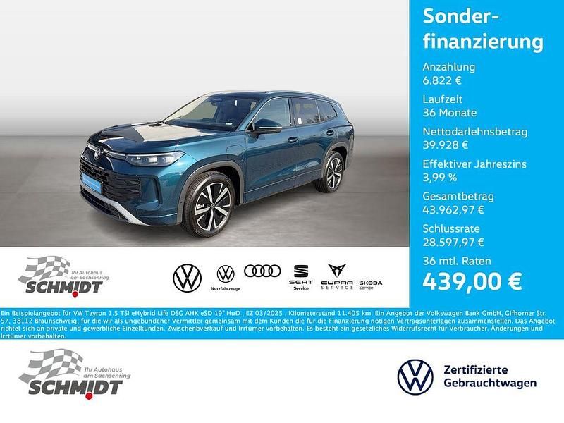 Gebraucht VW Tayron Life 204 PS (150 kW) 2025 Blau SUV
