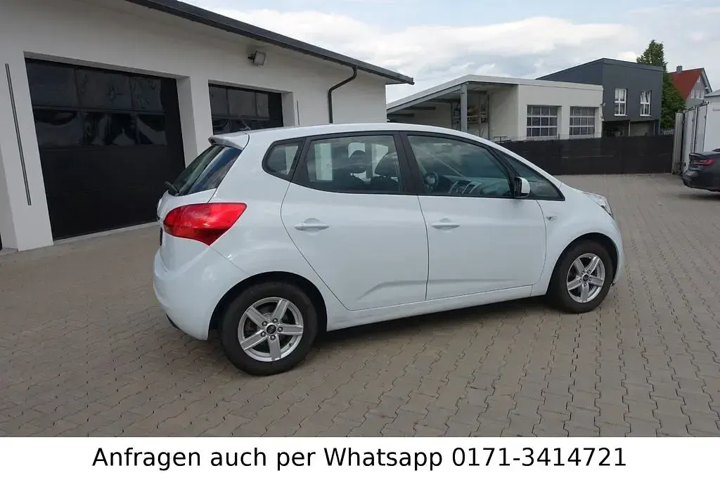 Gebraucht Kia Venga Edition 7 90 PS (66 kW) 2018 Carraraweiß Kleinwagen
