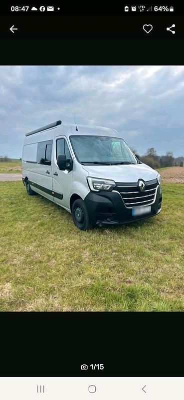 Gebraucht Renault Master 160 PS (117 kW) 2020 Silber Van / Kleinbus