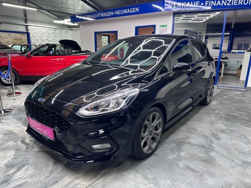 Schwarz Gebraucht 2018 Ford Fiesta ST-Line Kleinwagen | 10.999 € (Guter Preis) - Bild 1/4