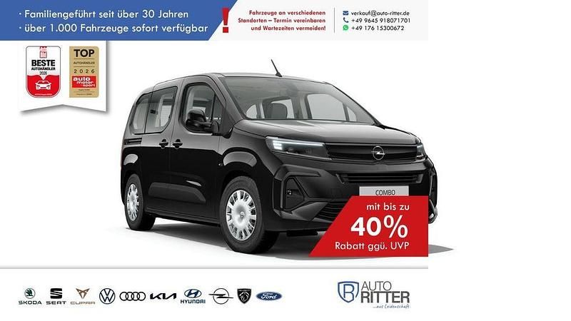 Neu Opel Combo Edition 131 PS (96 kW) 2026 Schwarz Van / Kleinbus