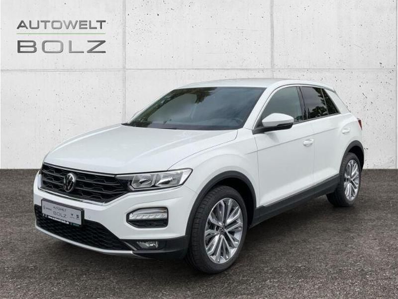 Weiss Gebraucht 2021 VW T-Roc Sportline SUV | 25.790 € (Superpreis) - Bild 1/4