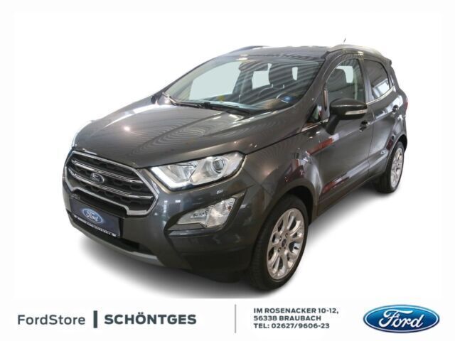 Grau Gebraucht 2020 Ford Ecosport Titanium SUV | 16.980 € (Fairer Preis) - Bild 1/4