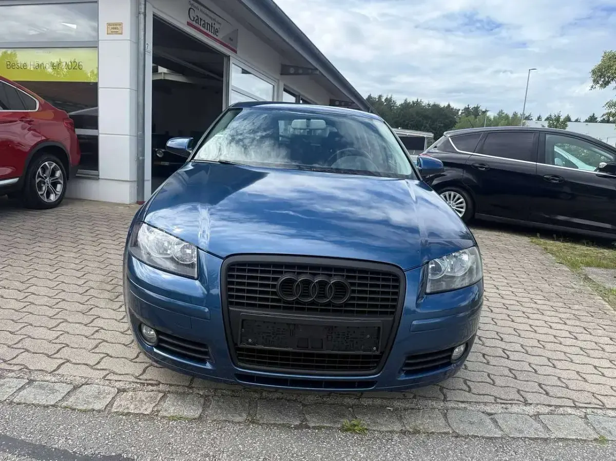 Gebraucht Audi A3 Ambition 105 PS (77 kW) 2007 Mauritiusblau perleffekt Kleinwagen
