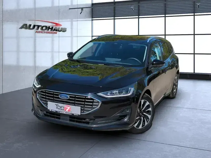 Gebraucht Ford Focus Titanium 125 PS (91 kW) 2024 Obsidianschwarz (metallic) Kombi