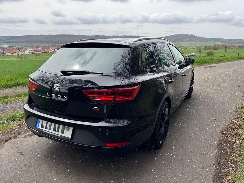 Usado Seat Leon ST FR 150 HP (110 kW) 2020 Preto Carrinha