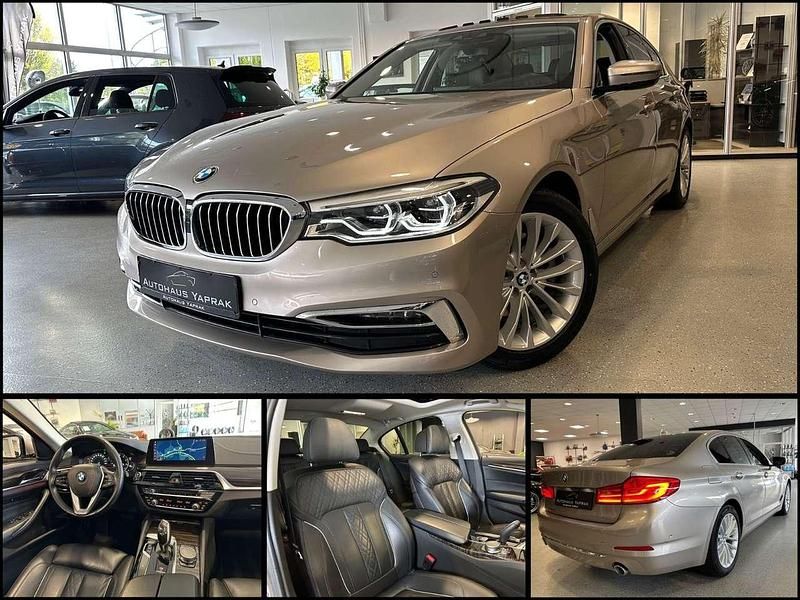 Silber Gebraucht 2018 BMW 520 Luxury Line Limousine | 28.490 € (Fairer Preis) - Bild 1/3