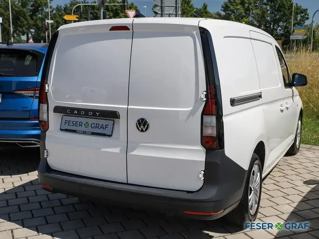Gebraucht VW Caddy 122 PS (89 kW) 2022 Weiß Van / Kleinbus