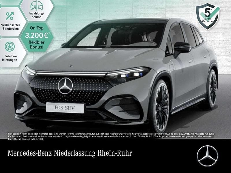 Grau Gebraucht 2024 Mercedes EQS580 AMG SUV | 99.990 € (Fairer Preis) - Bild 1/3
