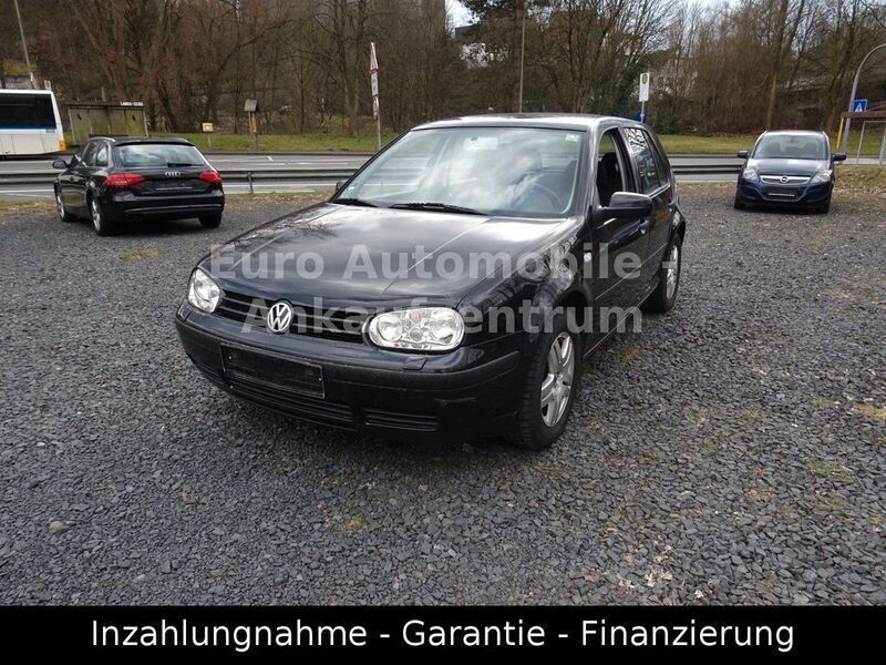 Schwarz Gebraucht 2002 VW Golf IV Limousine | 690 € (Superpreis) - Bild 1/4
