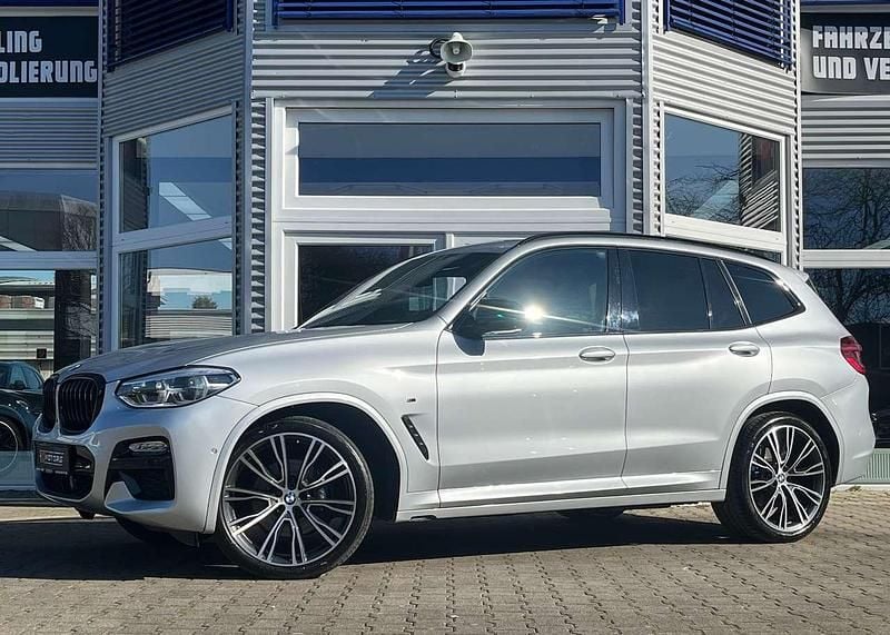 Glaciersilber metallic Gebraucht 2018 BMW X3 M Sport SUV | 36.490 € (Superpreis) - Bild 1/4