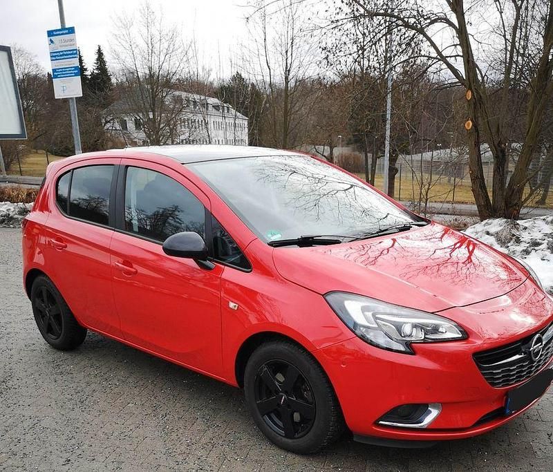 Gebraucht Opel Corsa Color Edition 116 PS (85 kW) 2016 Rot Kleinwagen