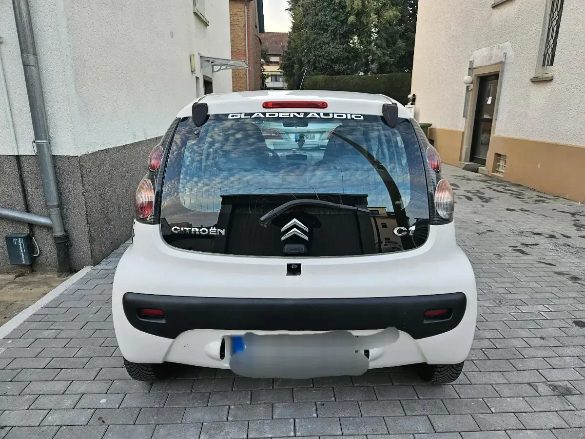 Gebraucht Citroën C1 69 PS (50 kW) 2009 Weiß Kleinwagen