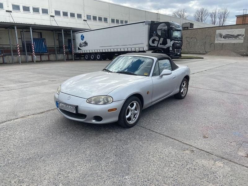Gebraucht Mazda MX5 110 PS (80 kW) 2001 Grau Cabrio