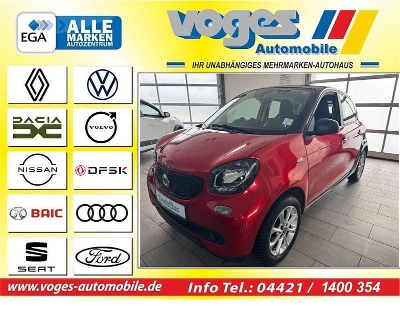 Gebraucht Smart ForFour Passion 71 PS (52 kW) 2019 Rot metallic (metallic) Kleinwagen