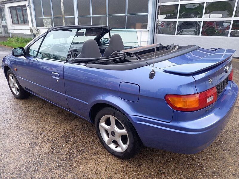 Gebraucht Toyota Paseo 90 PS (66 kW) 1997 Blau Cabrio
