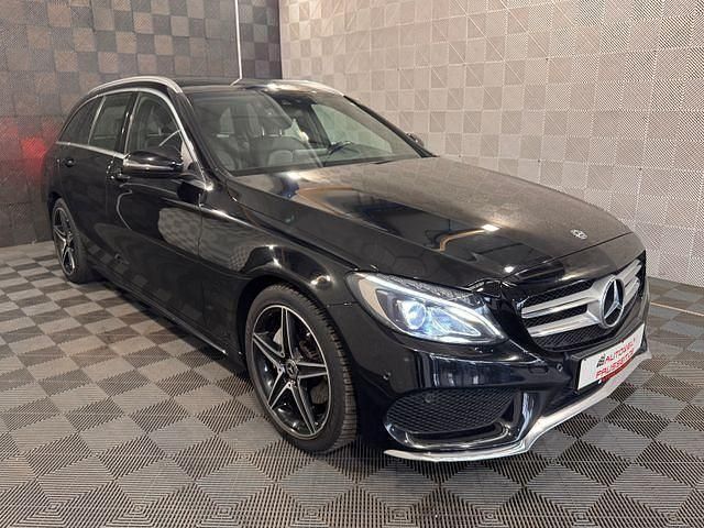Schwarz Gebraucht 2018 Mercedes C180 Business Kombi | 23.470 € (Teuer) - Bild 1/4
