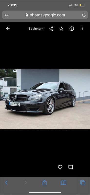 Schwarz Gebraucht 2012 Mercedes C63 AMG Kombi | 37.999 € (Fairer Preis) - Bild 1/4