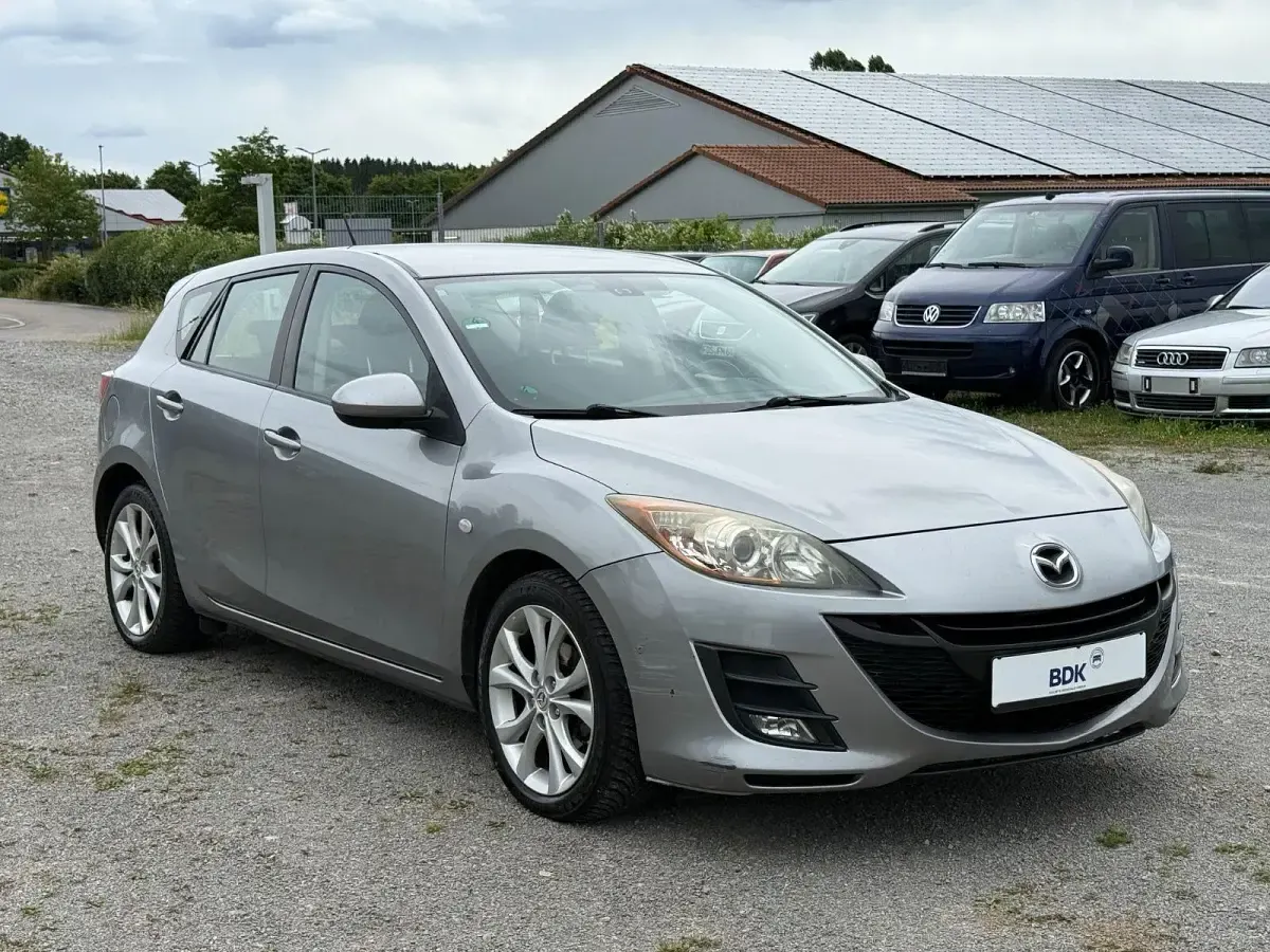Gebraucht Mazda 3 High 109 PS (80 kW) 2009 Silber Kleinwagen