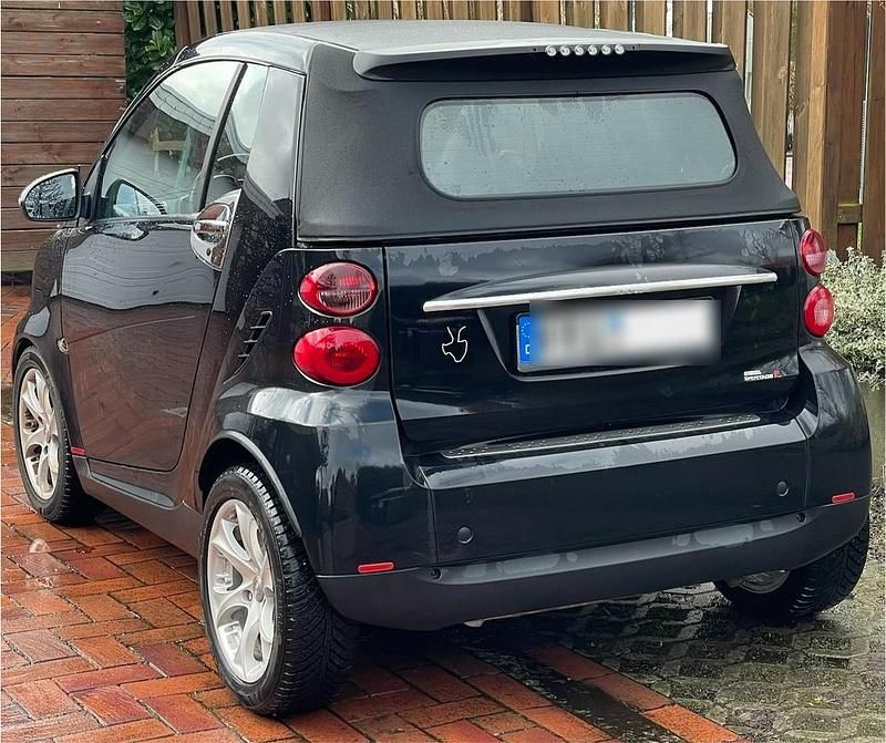 Gebraucht Smart ForTwo Cabrio 71 PS (52 kW) 2008 Schwarz Cabrio