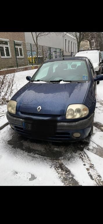 Blau Gebraucht 2001 Renault Clio II Kleinwagen | 550 € (Superpreis) - Bild 1/4