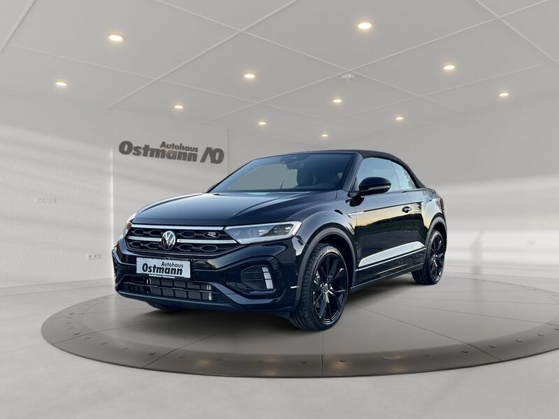 Deep black perleffekt Gebraucht 2025 VW T-Roc Cabriolet R-line Cabrio | 44.987 € - Bild 1/4