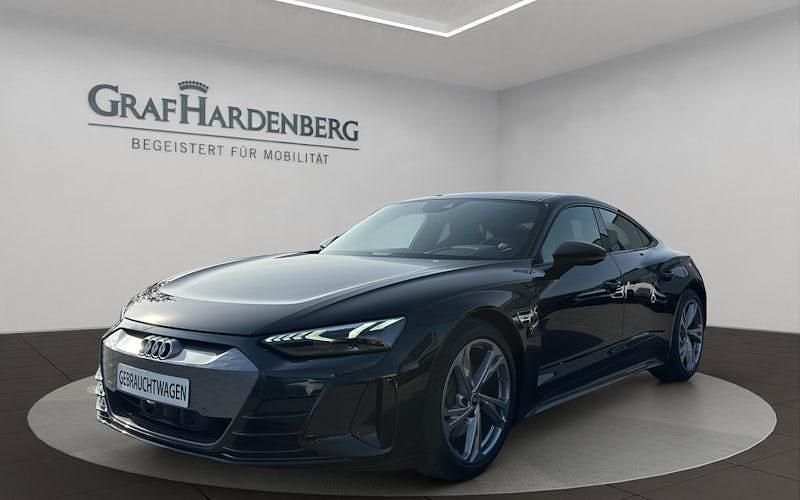 Schwarz Gebraucht 2021 Audi e-tron GT quattro Ambiente Limousine | 54.900 € (Superpreis) - Bild 1/4