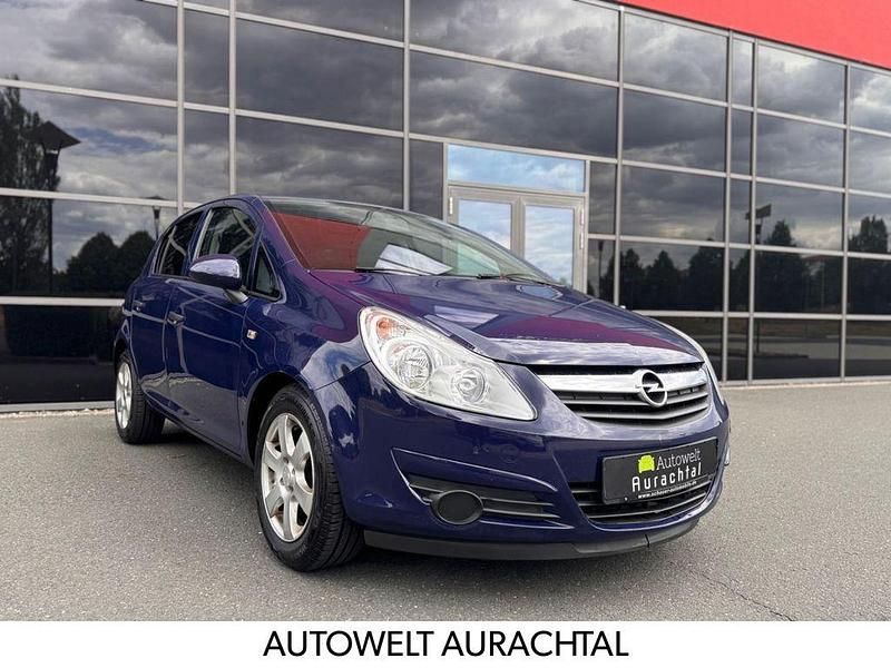 Blau Gebraucht 2009 Opel Corsa Kleinwagen | 2.190 € (Guter Preis) - Bild 1/4