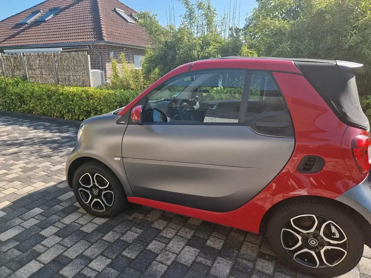 Gebraucht Smart ForTwo Cabrio Prime 90 PS (66 kW) 2016 Grau Cabrio