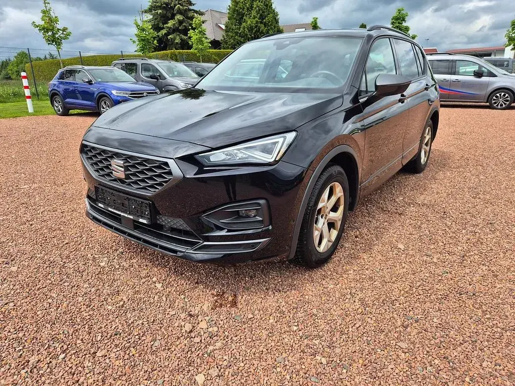 Gebraucht Seat Tarraco FR 150 PS (110 kW) 2022 "deep" schwarz perleffekt SUV