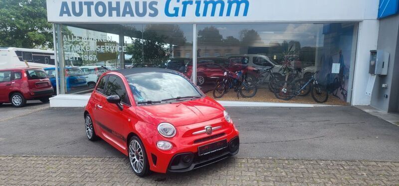 Rot Gebraucht 2017 Abarth 595C Cabrio | 13.400 € (Teuer) - Bild 1/4