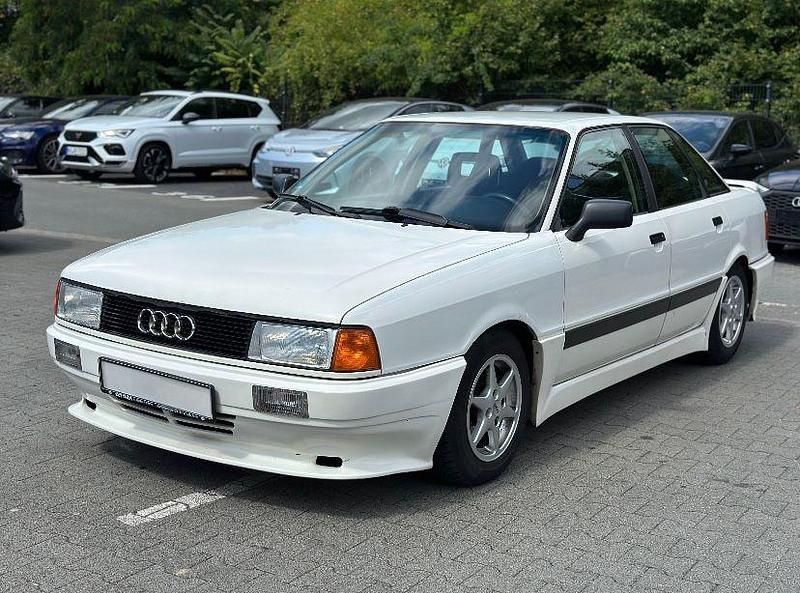 Weiß Gebraucht 1987 Audi 80 S-Line Limousine | 5.990 € - Bild 1/4