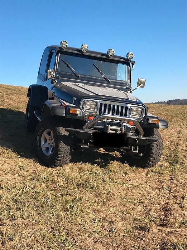 Schwarz Gebraucht 1992 Jeep Wrangler SUV | 11.499 € - Bild 1/4
