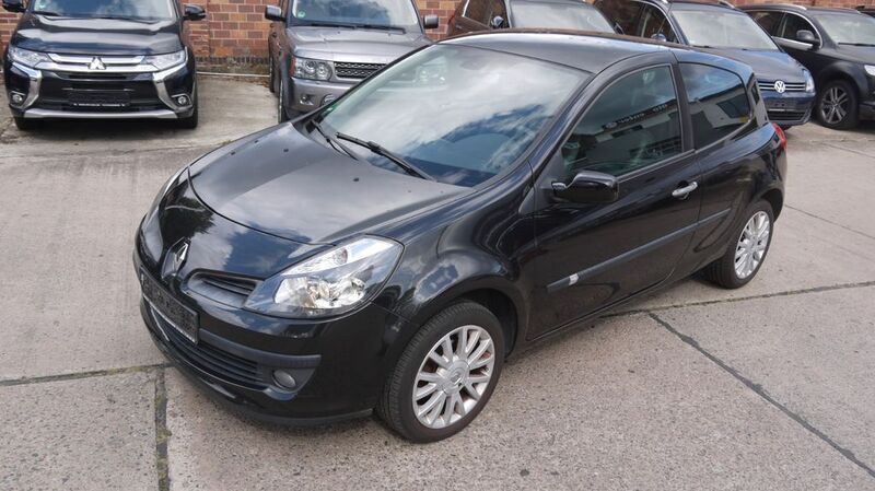 Gebraucht Renault Clio II Exception 75 PS (55 kW) 2009 Schwarz Kleinwagen