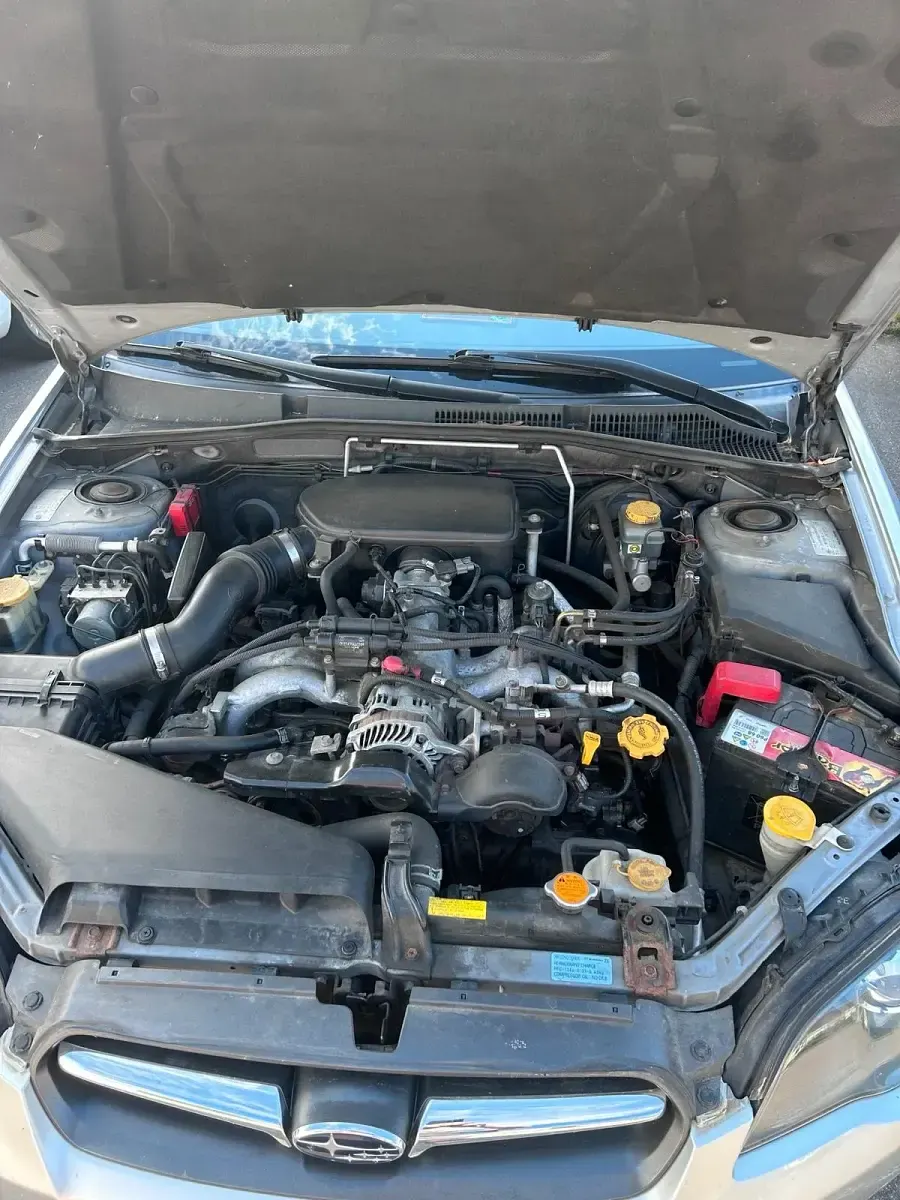 Gebraucht Subaru Legacy 135 PS (99 kW) 2003 Grau Kombi