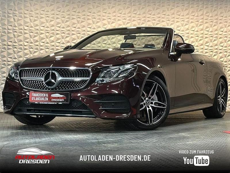 Gebraucht Mercedes E200 AMG 184 PS (135 kW) 2019 Rot Cabrio
