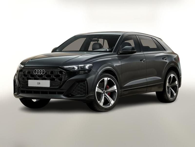 Neu Audi Q8 S-Line 286 PS (210 kW) 2025 Mythosschwarz metallic SUV