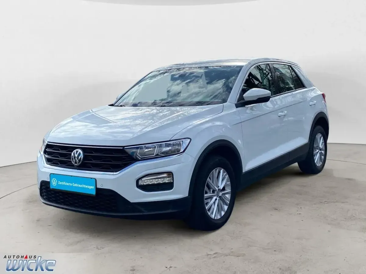 Gebraucht VW T-Roc Basis 116 PS (85 kW) 2019 Weiß SUV
