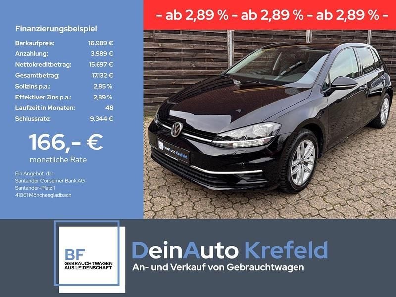 Gebraucht VW Golf VII Comfortline 150 PS (110 kW) 2020 Schwarz Limousine