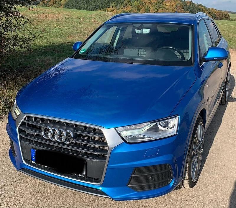 Gebraucht Audi Q3 S-Line 180 PS (132 kW) 2016 Blau SUV