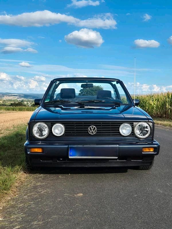Gebraucht VW Golf Cabriolet 95 PS (69 kW) 1989 Blau Cabrio