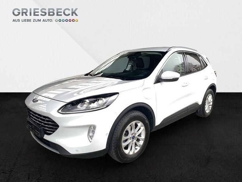 Frostweiss Gebraucht 2021 Ford Kuga Titanium X SUV | 22.220 € (Guter Preis) - Bild 1/3